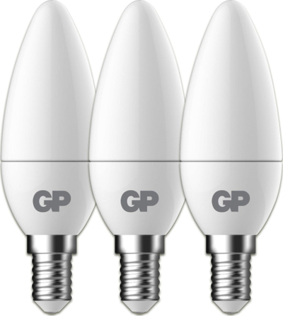 Llambë LED GP Batteries Candle, 5.6W, bazë E14, e bardhë