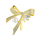 Karficë për femra JwL Luxury Pearls Bow JL0868, e argjendtë/ e artë