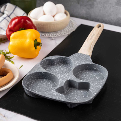 Tigan për pancake dhe vezë Klausberg KB-7808, 18 cm, 4-në-1, gri