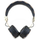 Kufje Guess GUBH70EPOSMK 4G Peony Script, Bluetooth on-ear, ENC, të zeza