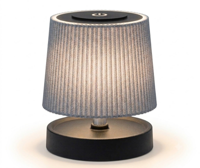 Lampë tavoline Platinet PTL45, LED 2W, me bateri, e zezë