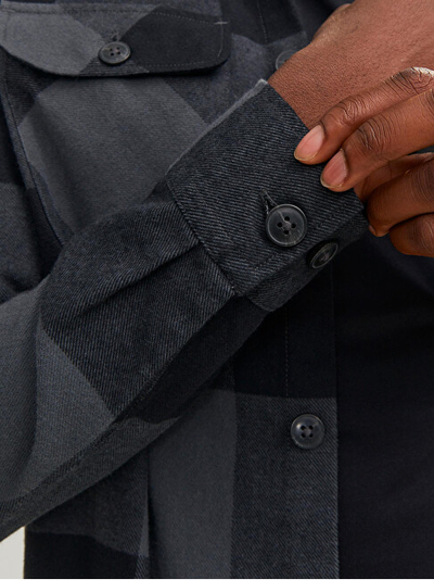 Këmishë Jack&Jones JJEDARREN Comfort Fit 12248409 Asphalt
