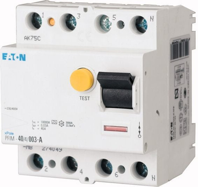 Çelës diferencal Eaton PFIM-8003-MW, 4 pol, 80A 0.3A, tip AC