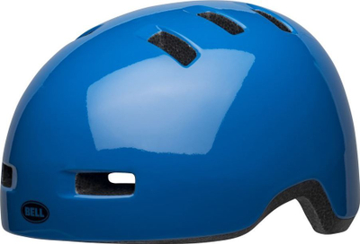 Kaskë biçiklete për kalamajt Bell Lil Ripper, In-Mold, XS 45-52 cm, e kuqe me shkëlqim