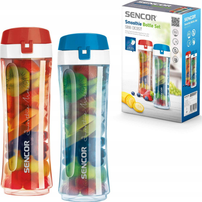 Kapak smoothie Sencor SBB 003ST, për blender, plastike, gri