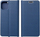 Mbulesë folio për iPhone 16 Pro Max, kapak me qëndrim, teksturë anti rrëshqitëse, blu e errët