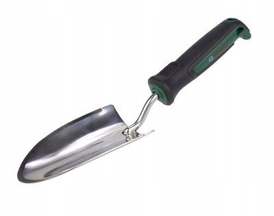 Lopat dore Bosch Garden Hand Trowel, çelik inoks, dorezë e rehatisme, jeshile
