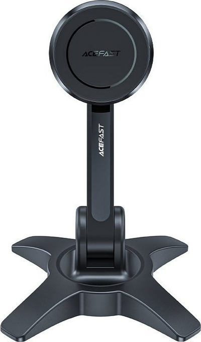 Mbajtëse magnetike tavoline për telefon Acefast E11, bazë e fortë, rrotullohet 360°, e zezë