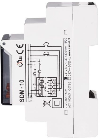 Kontrollues i ziles Zamel, 24 - 250 V