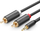 Kabllo Ugreen Jack 3.5mm - RCA (Cinch) x2, 10m, e zezë