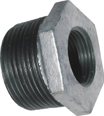Редукција за цевки AGAflex, 1 1/2" во 1/2", поцинкувана