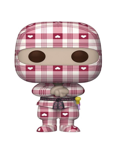 Figurë koleksionu Funko POP Checkered Ninja, 16 cm, vinyl, rozë