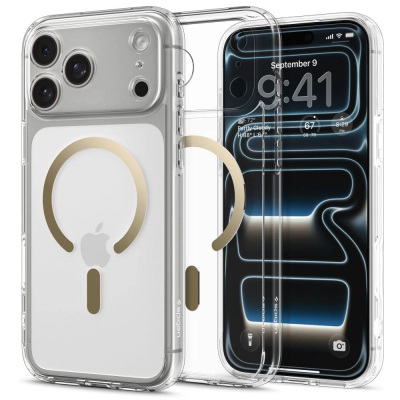 Kllapë telefoni Spigen Ultra Hybrid MagFit, për iPhone, transparente