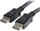 Kabllo StarTech (DISPL50CM), DisplayPort - DisplayPort, 0.5 m, e zezë