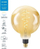 Llambë inteligjente WiZ Globe E27, LED, dritë e ngrohtë e rregullueshme, xham i artë