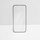 Xham mbrojtës Forcell Ultra Clear Glass për Samsung A37, i zi