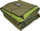 Batanije kampinguese Offlander Waterproof Blanket Throw, 200 x 140 cm, rezistente ndaj ujit, jeshile e errët