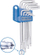 Set çelësash TORX King Tony, 9 copë, extra të gjatë, krom i argjendtë