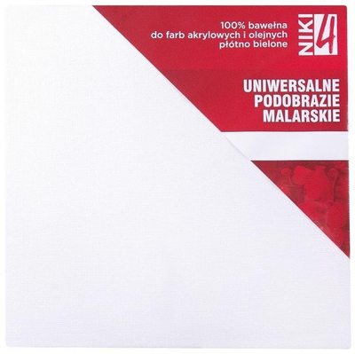Kanavacë pikture Koh I Noor Cotton, 25x25 cm, e bardhë