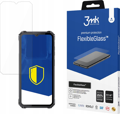 Folie mbrojtëse 3mk FlexibleGlass për Oukitel WP28, xham hibrid, transparente