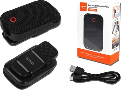 FM transmitter LTC LXTR260, Bluetooth, hands free, IPX5