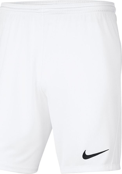 Shortse për fëmijë Nike Park 3 JR, 140 cm, të bardha