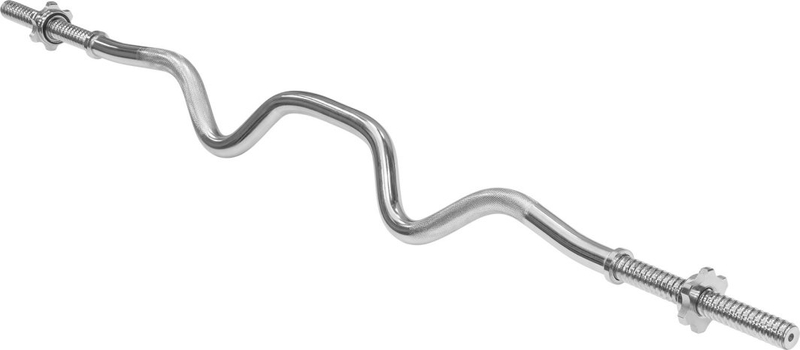 Shtangë e lakuar Rebel Barbell RBA-2210, 120 cm, diametër 25 mm, kromi