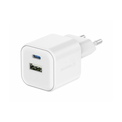 Adapter Power SWISSTEN me porta USB-C dhe USB-A