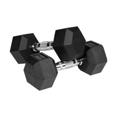 Peshë dore Rebel Hex, 8 kg, metal, e zezë