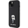 Mbulesë telefoni Karl Lagerfeld KLHCP15SSMHKNPK për iPhone 15 6.1\", silikoni, e zezë