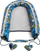 Fole bebe Sensillo Velvet Nest, 80x45cm, kadife dhe pambuk, blu