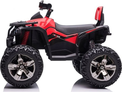 Motor elektrik për kalamoj Lean Cars QLS-3288, 12V, deri 30 kg, i kuq