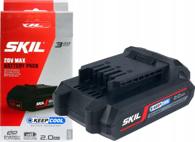 Bateri për vegla Skil 3107 AA, 20V, 2.0Ah Li Ion