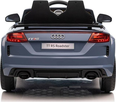 Makina elektrike për fëmijë Audi TT RS Roadster, 2 motorë 45W, rrota EVA, blu