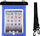 Këllëf uji për tablet Waterproof, PVC ekologjik, universal, blu