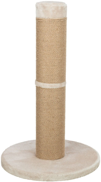 Shtyllë gërvishtëse për mace TRIXIE Rue, XXL 80cm, bazë me pelush, bezhë