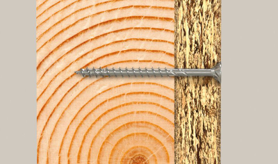 Vida druri Fischer Power Fast II 670677, 5 x 40mm, T profil, çelik i galvanizuar, 50 copë