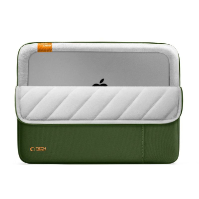 Çantë laptopi Tech-Protect Defender, 15-16", me jastëk brenda, jeshile
