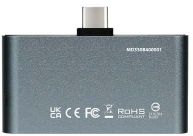 USB hub me memorie Patriot Memory MD330, 128GB, USB 3.2 Gen 1, HDMI USB PD, gri