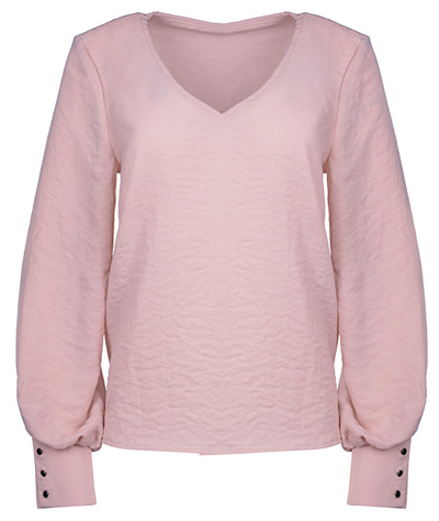 Bluzë Vero Moda Gullan Ls, rozë S