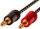 Аудио кабел Monoprice Speaker Wire Braided, 14AWG, 3m, со банана приклучоци