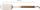 Shpatullë për skarë Fiskars Grill Chef 1066425, 35 cm, plastikë dhe silikon, e bardhë me portokalli