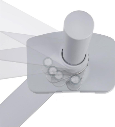 Mbajtëse tavoline Ergotron One-Stop Holder 97-774-003, për pajisje të vogla, ngjyrë metalike