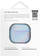Навлака за слушалки Uniq Iridescia за AirPods 4, TPU, со приврзок, сина