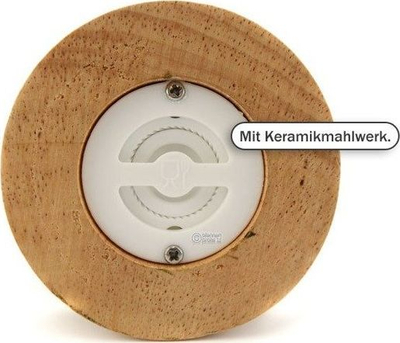 Mulli për piper Kesper Mill, dru rubberwood, 22 cm, për gjithçka
