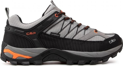 Këpucë trekking CMP Rigel Low M 3Q54457-75UE, që s’i merr uji, shollë Full On Grip, gri