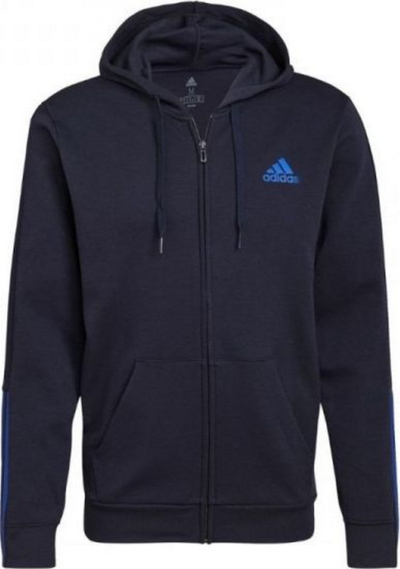 Duks për burra Adidas Essentials Double H12249, masa S, ngjyrë blu e errët