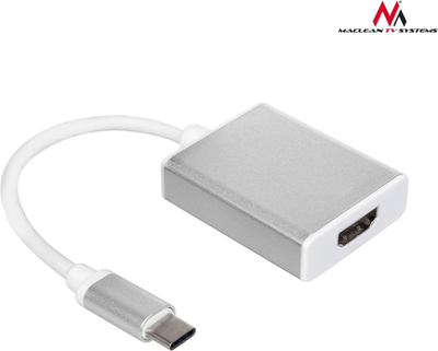 Përshtatës USB Maclean USB C - HDMI  (MCTV-841) , i bardhë