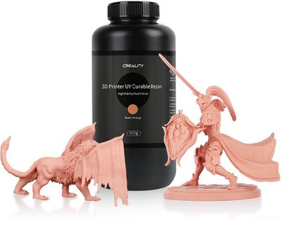 Rezine 3D Creality High Precision, 1kg, për modele me detaje të holla, Clay Red