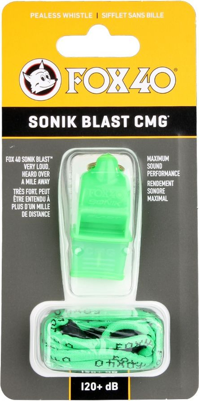 Fox 40 Sonik Blast CMG Свирче, Неонско Зелено